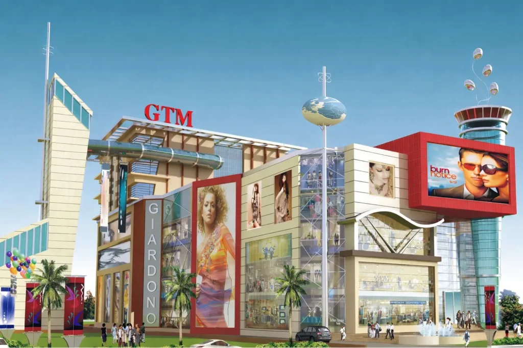 GTM 1st Mall and Hotel under construction commercial project at Adampur Chowk Bhagalpur Bihar