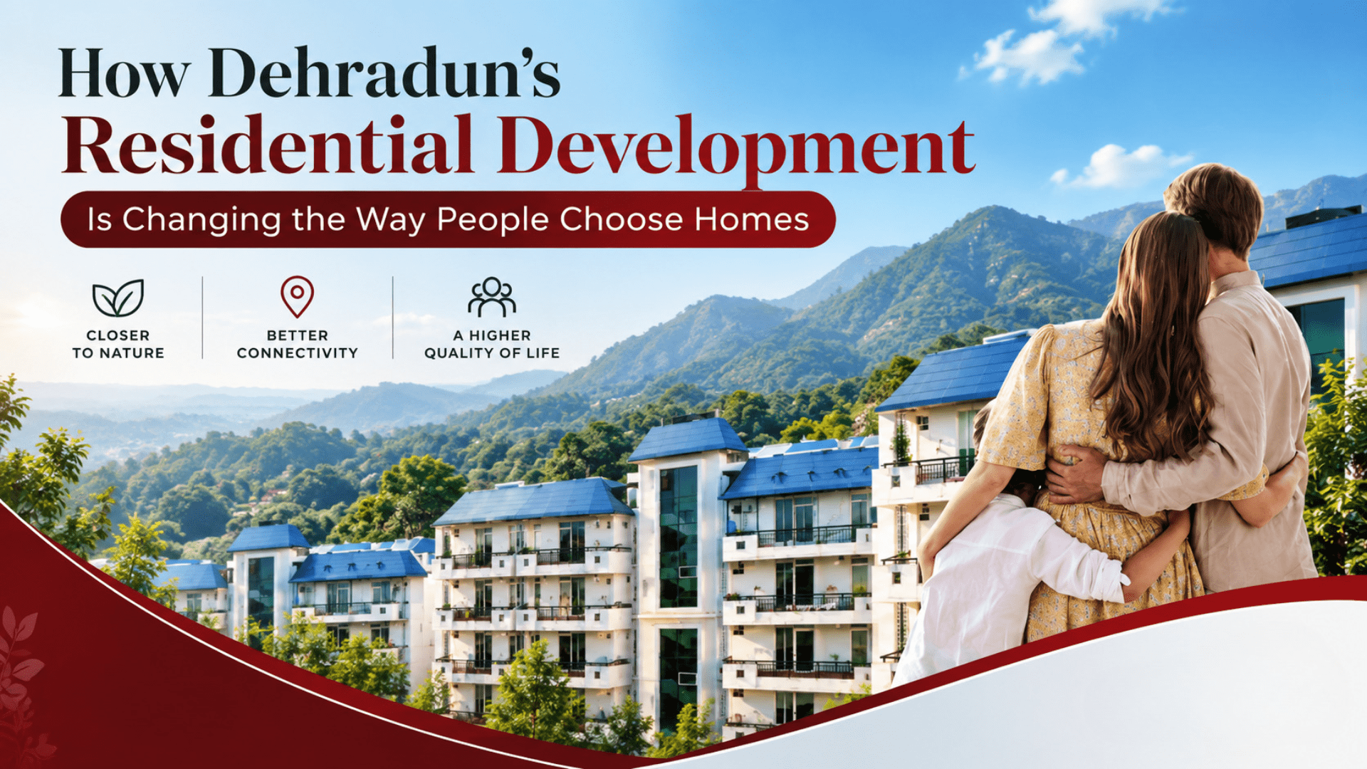 Modern residential development in Dehradun
